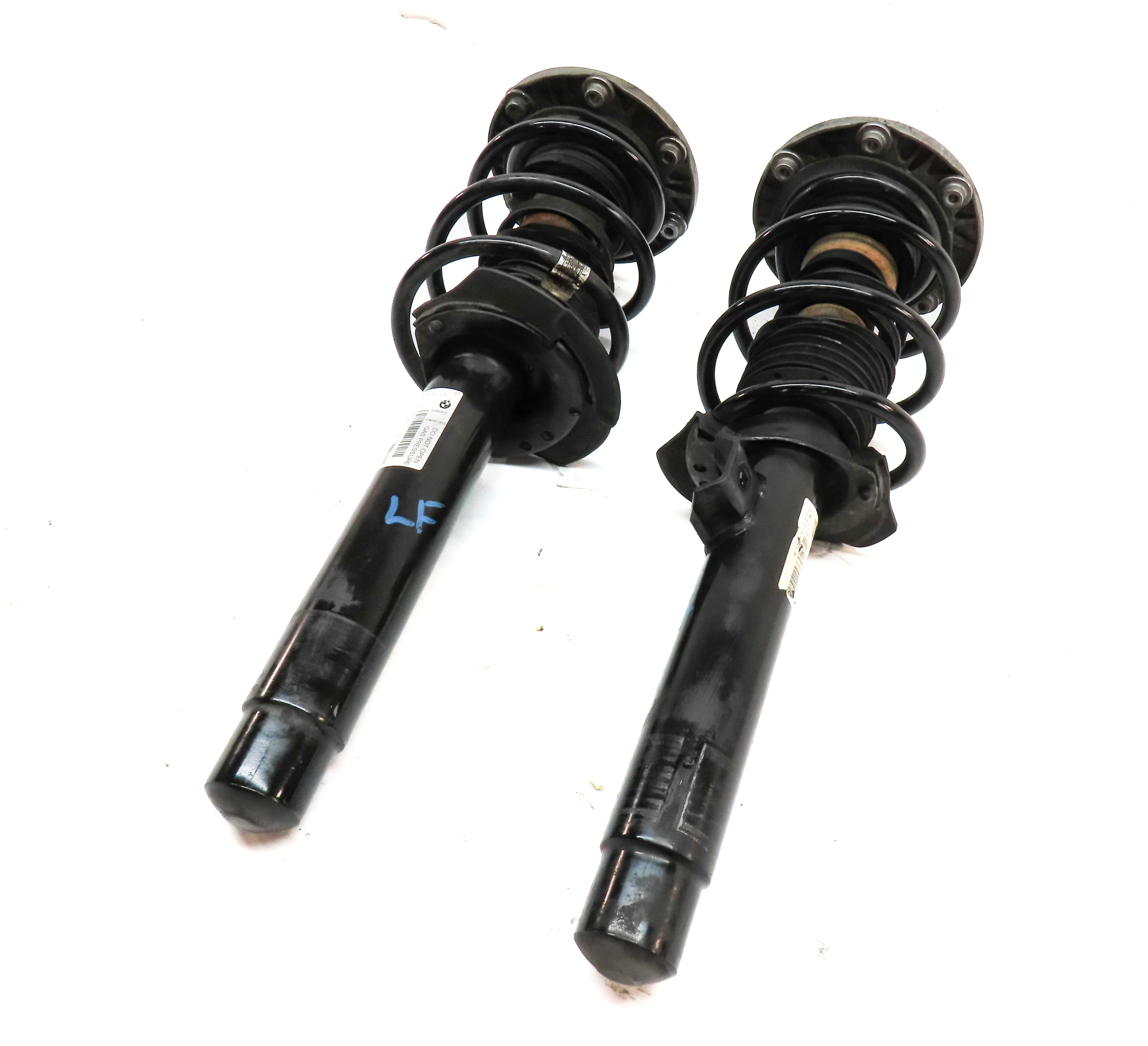 2016-2018 BMW 330E HYBRID (F30) RWD FRONT LEFT & RIGHT SHOCK STRUT SET w/o SPORT — exact item pictured